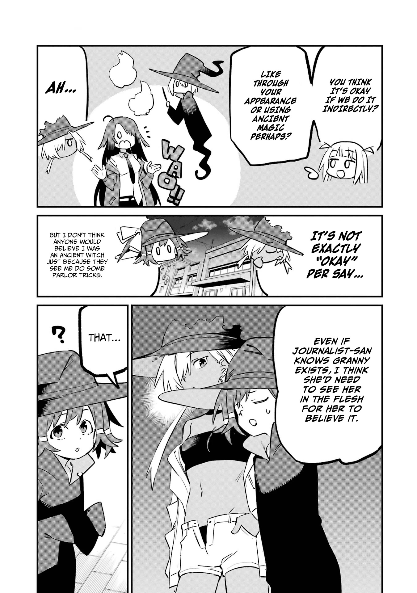 A Witch's Life in a Six-Tatami Room Chapter 24 page 1 - Chapter 24: Wanting to believe in your dreams