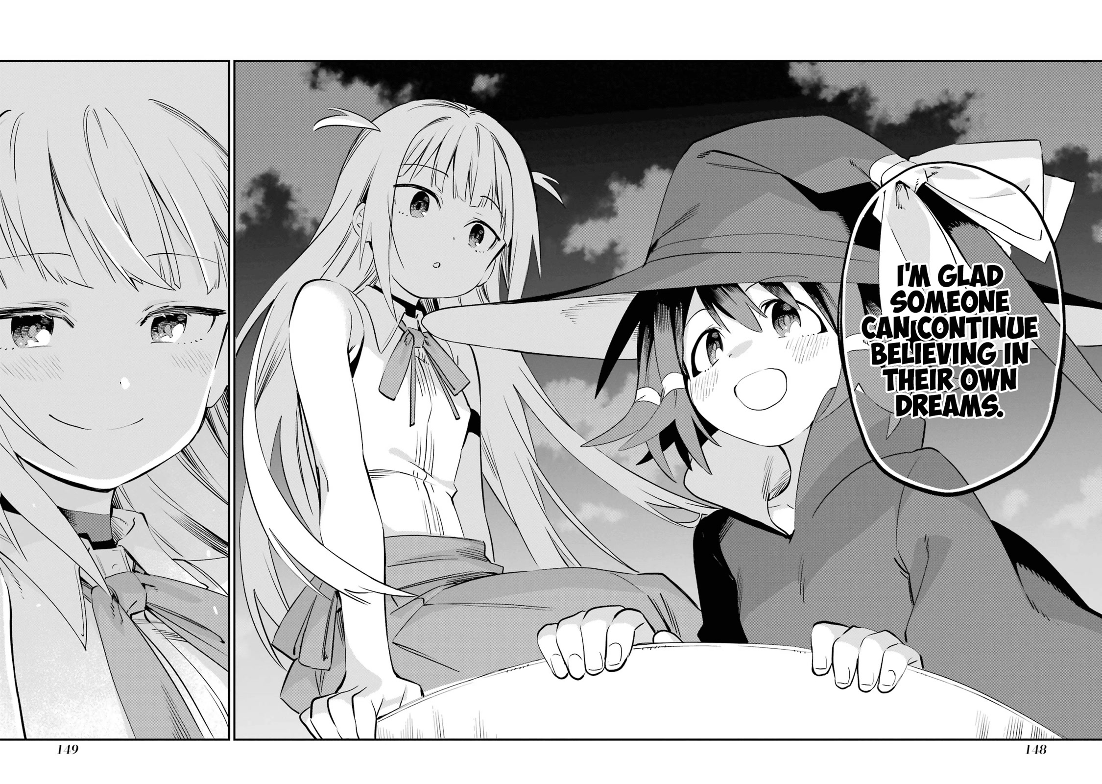 A Witch's Life in a Six-Tatami Room Chapter 24 page 14 - Chapter 24: Wanting to believe in your dreams