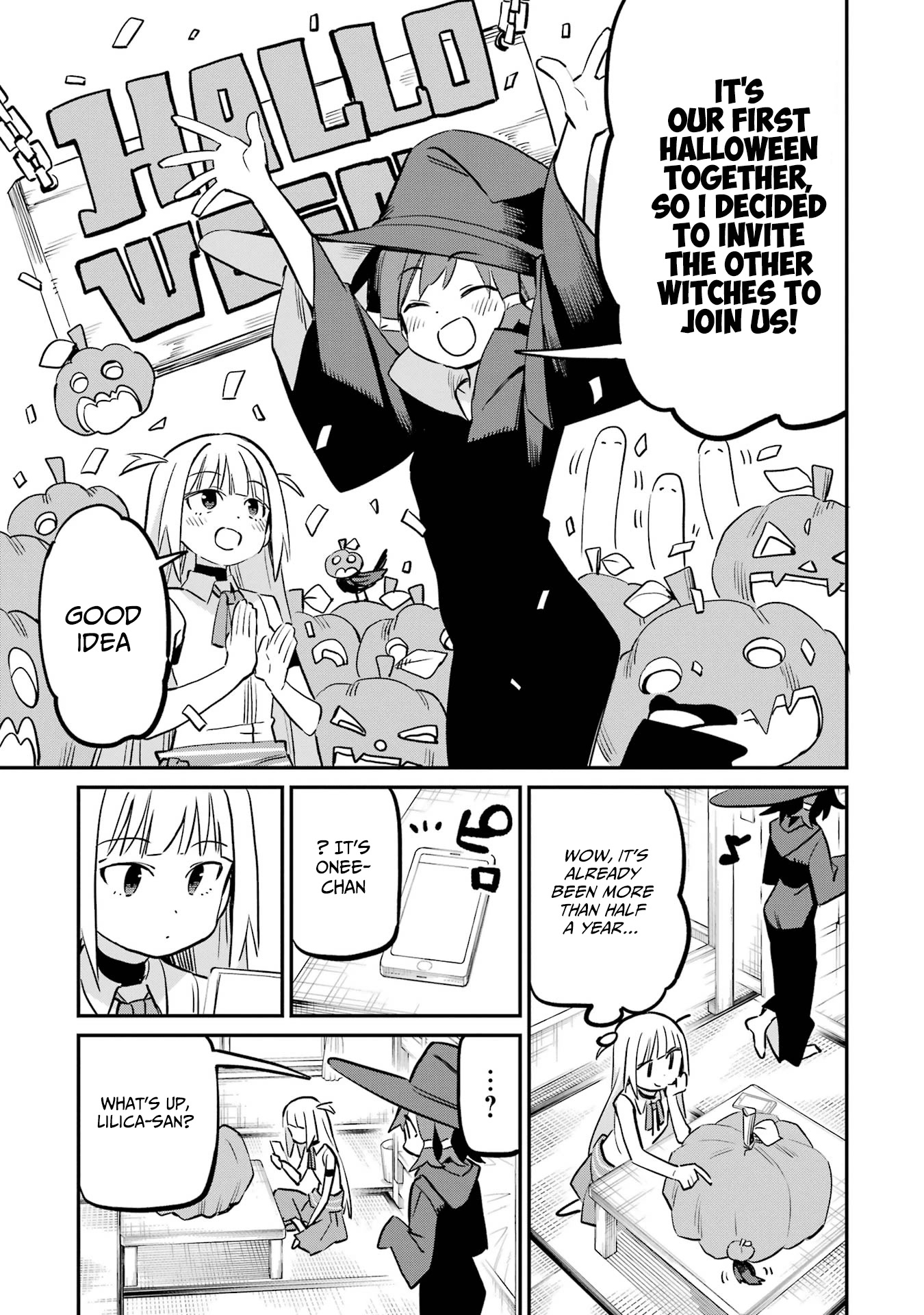 A Witch's Life in a Six-Tatami Room Chapter 24 page 24 - Chapter 24: Wanting to believe in your dreams