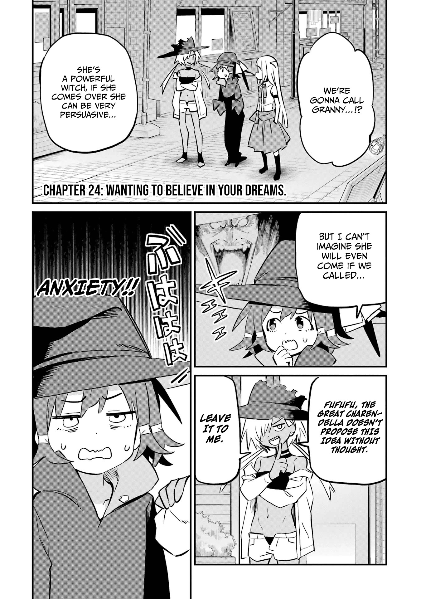 A Witch's Life in a Six-Tatami Room Chapter 24 page 3 - Chapter 24: Wanting to believe in your dreams