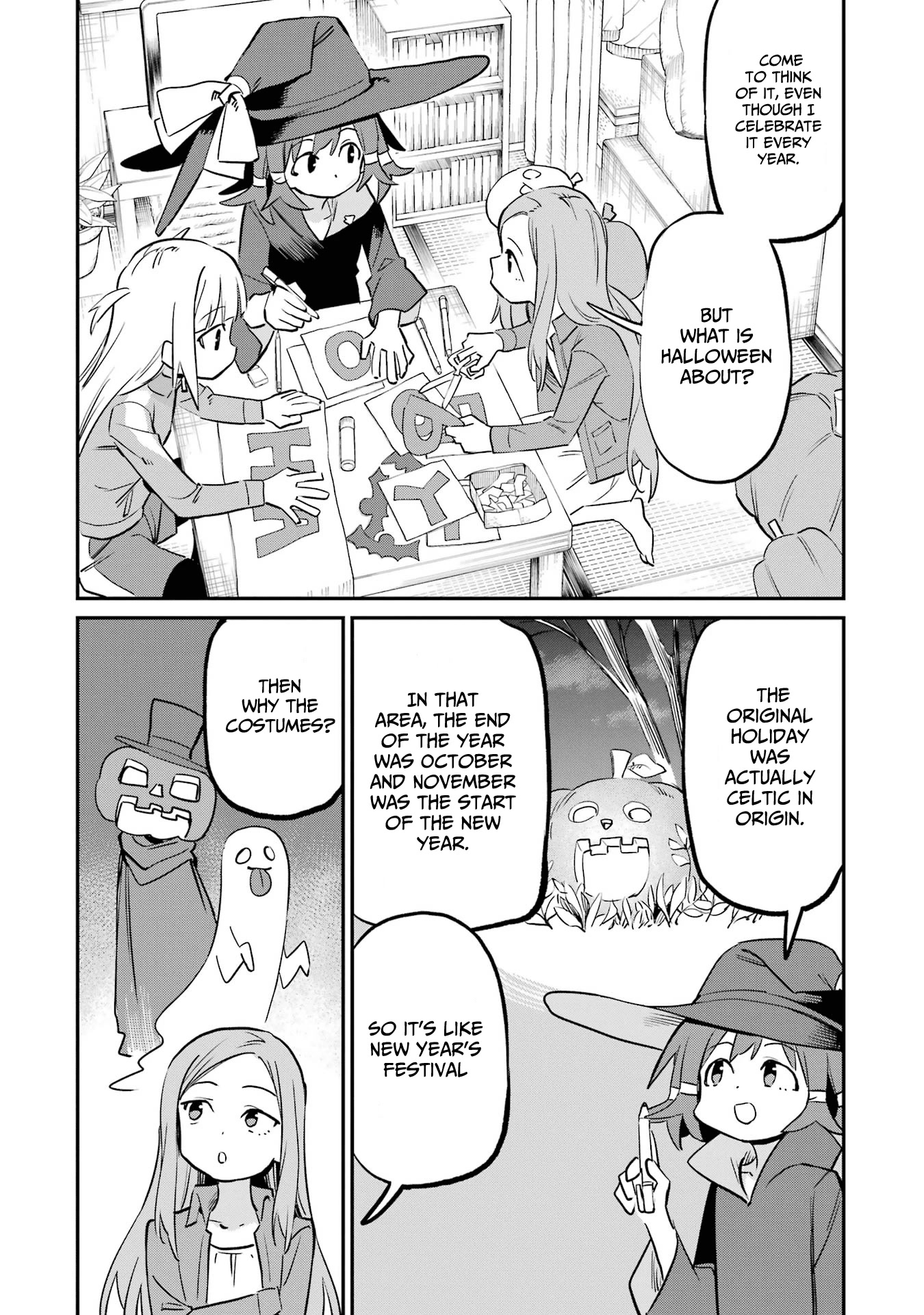 A Witch's Life in a Six-Tatami Room Chapter 26 page 35 - Chapter 26: How radiant [END]