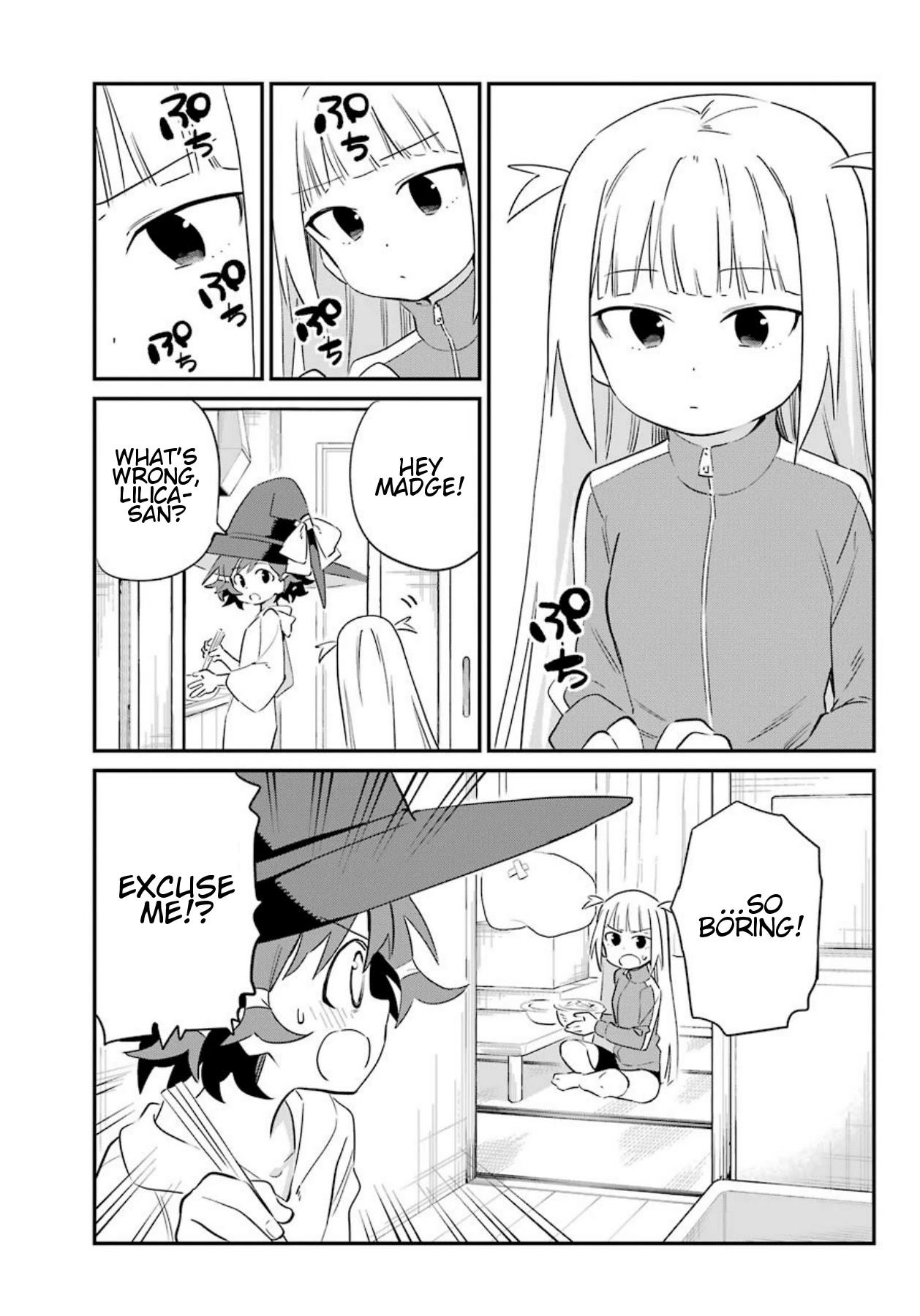 A Witch's Life in a Six-Tatami Room Chapter 4 page 1 - Chapter 4
