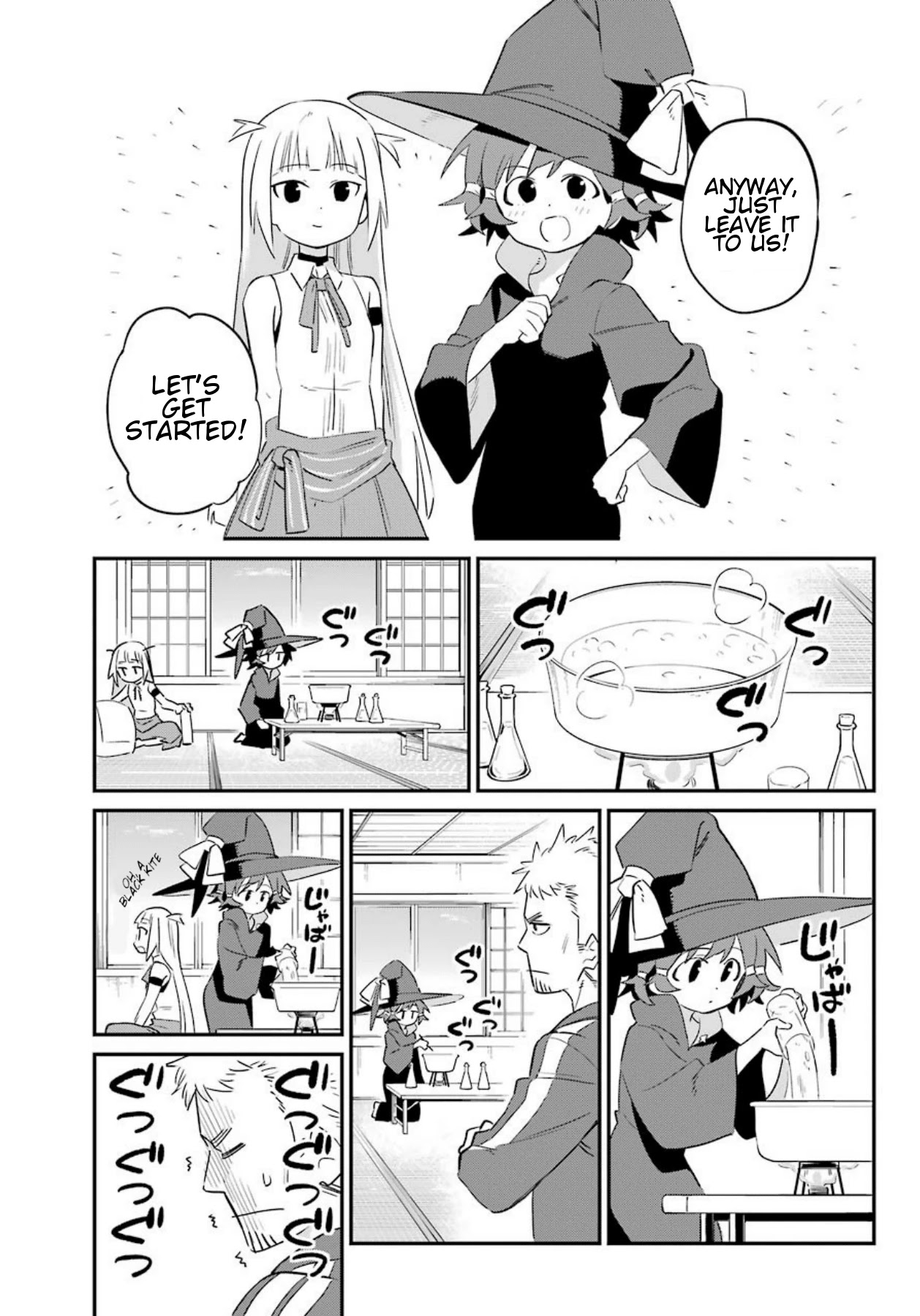 A Witch's Life in a Six-Tatami Room Chapter 4 page 9 - Chapter 4