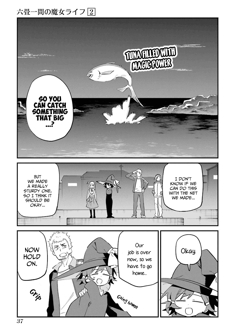 A Witch's Life in a Six-Tatami Room Chapter 5 page 1 - Chapter 5: Both of us!!