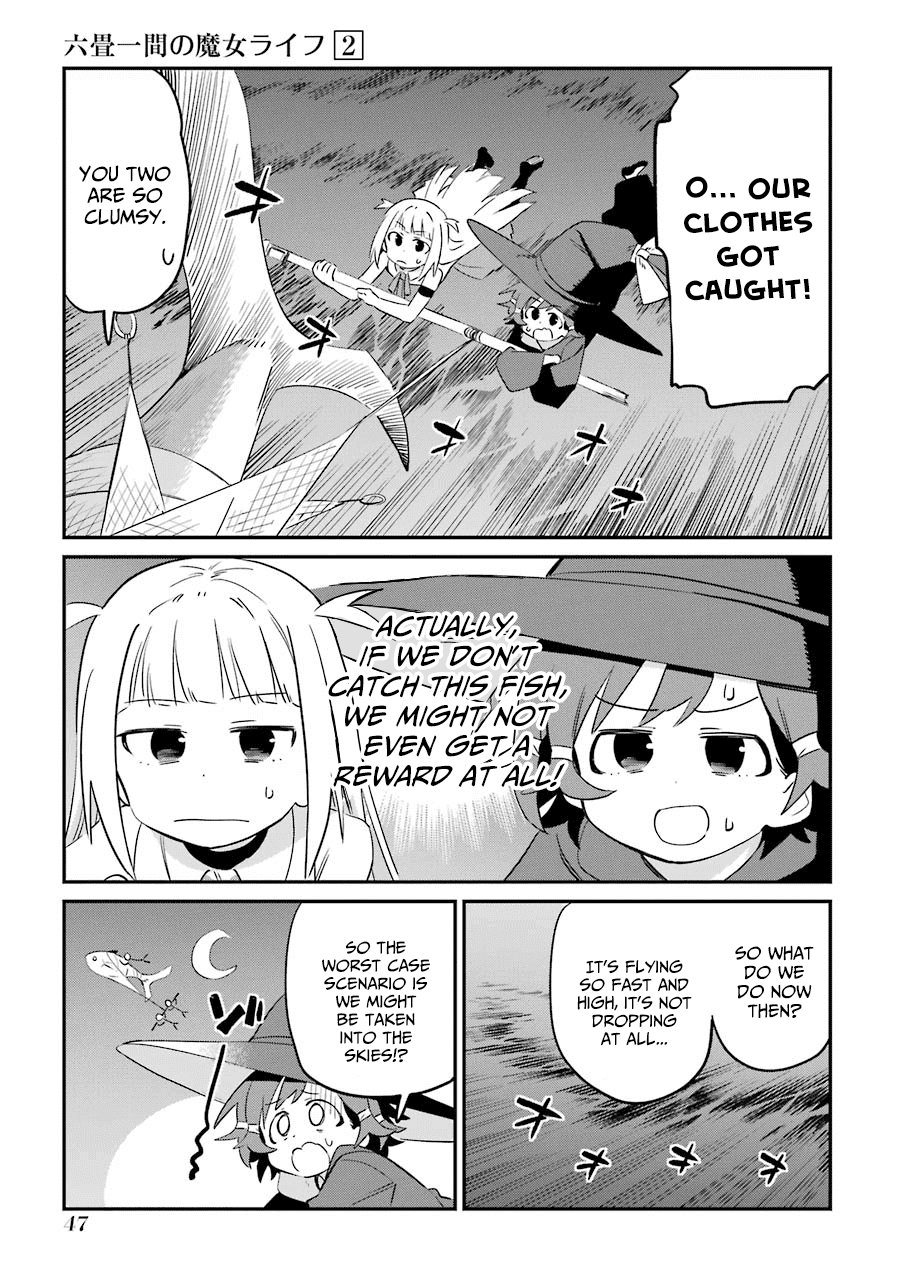 A Witch's Life in a Six-Tatami Room Chapter 5 page 11 - Chapter 5: Both of us!!