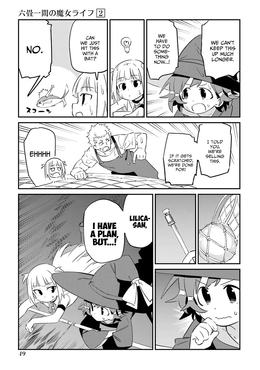 A Witch's Life in a Six-Tatami Room Chapter 5 page 13 - Chapter 5: Both of us!!