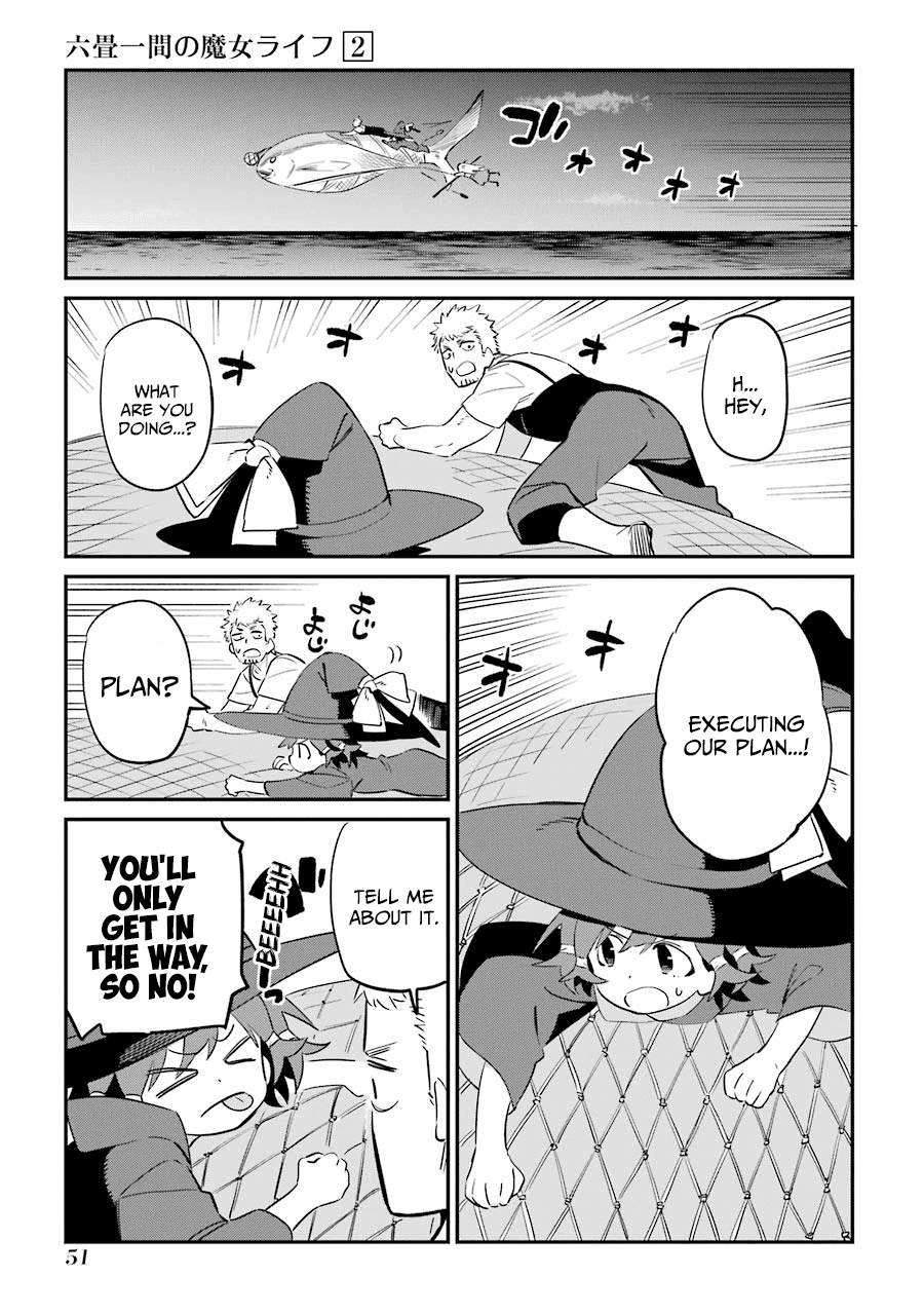 A Witch's Life in a Six-Tatami Room Chapter 5 page 15 - Chapter 5: Both of us!!