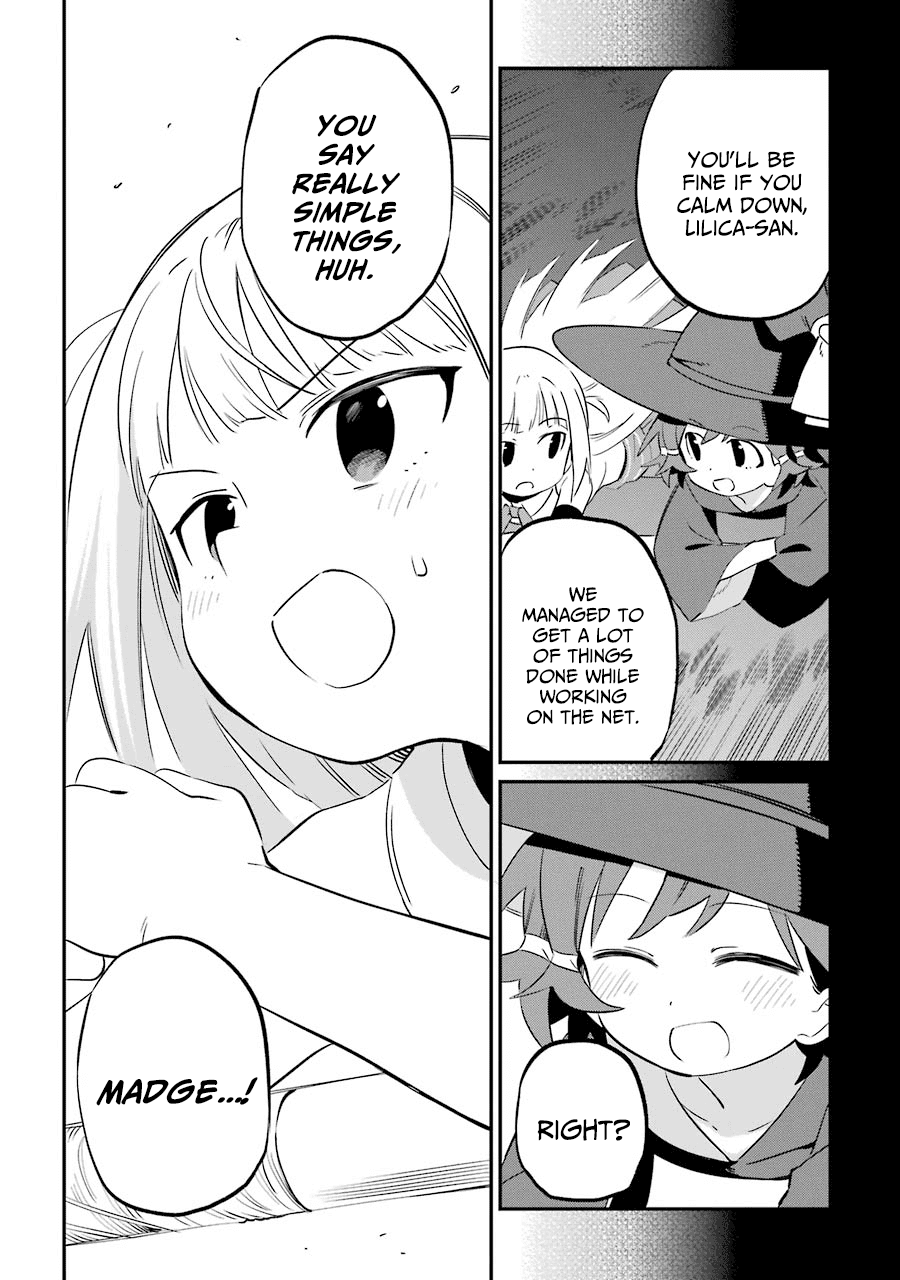 A Witch's Life in a Six-Tatami Room Chapter 5 page 17 - Chapter 5: Both of us!!