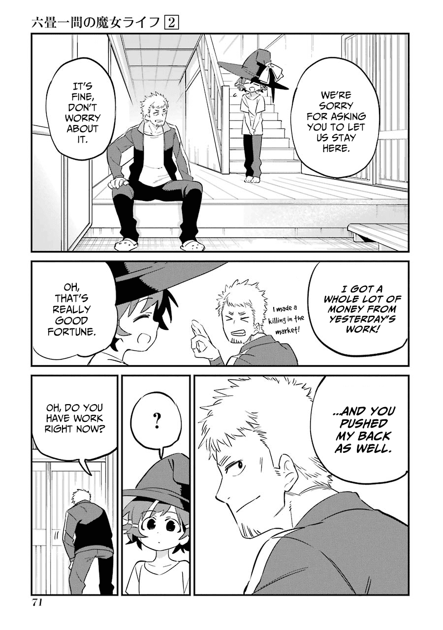 A Witch's Life in a Six-Tatami Room Chapter 5 page 35 - Chapter 5: Both of us!!