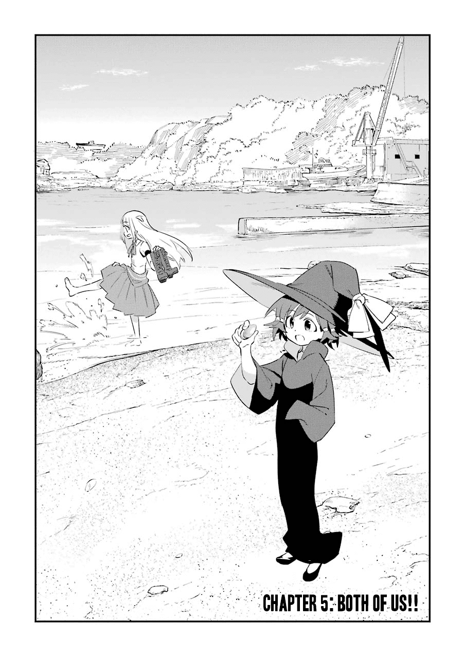 A Witch's Life in a Six-Tatami Room Chapter 5 page 4 - Chapter 5: Both of us!!