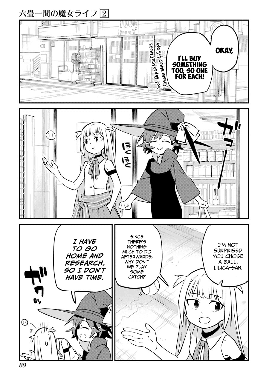 A Witch's Life in a Six-Tatami Room Chapter 6 page 11 - Chapter 6: Just for today...