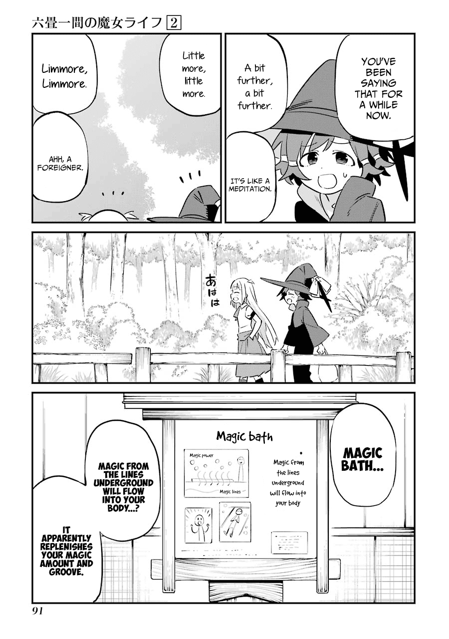 A Witch's Life in a Six-Tatami Room Chapter 6 page 13 - Chapter 6: Just for today...