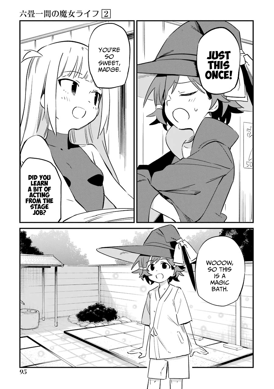 A Witch's Life in a Six-Tatami Room Chapter 6 page 17 - Chapter 6: Just for today...