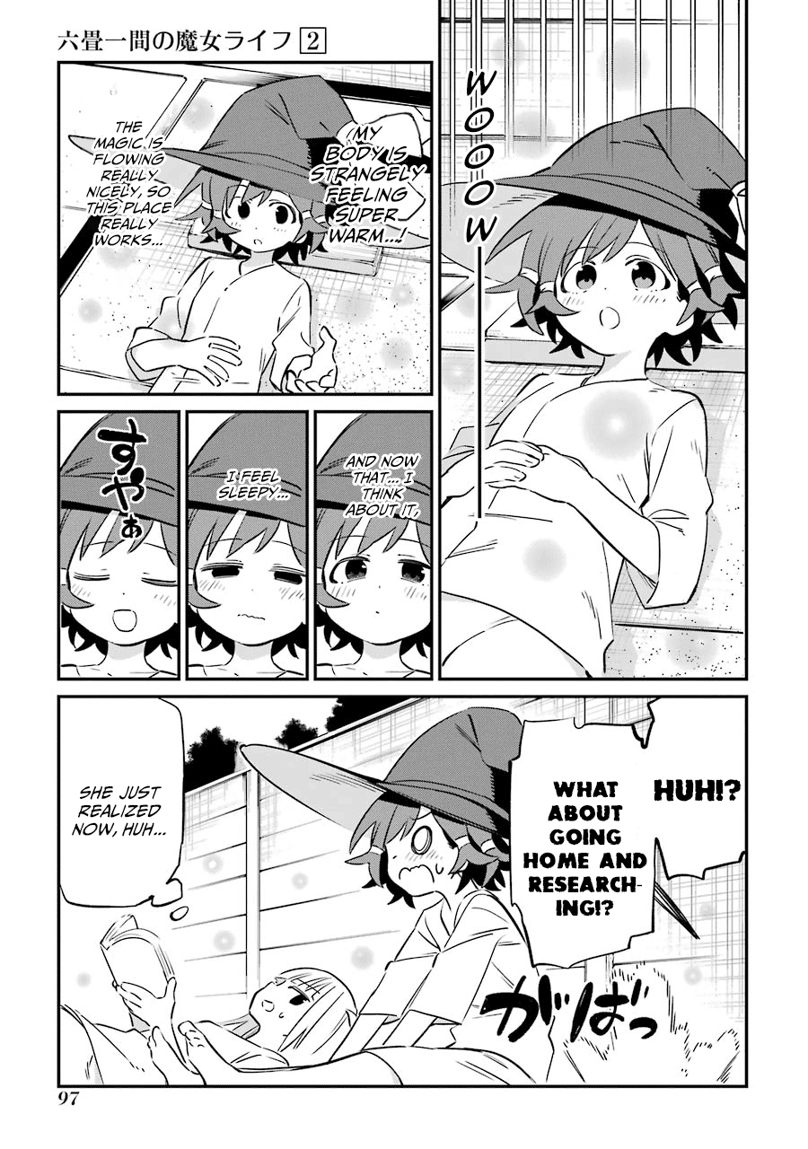 A Witch's Life in a Six-Tatami Room Chapter 6 page 19 - Chapter 6: Just for today...