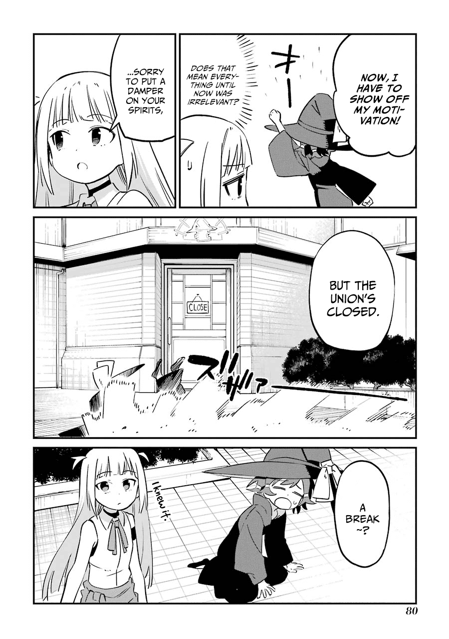 A Witch's Life in a Six-Tatami Room Chapter 6 page 2 - Chapter 6: Just for today...