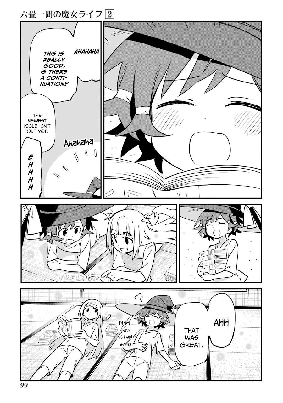 A Witch's Life in a Six-Tatami Room Chapter 6 page 21 - Chapter 6: Just for today...
