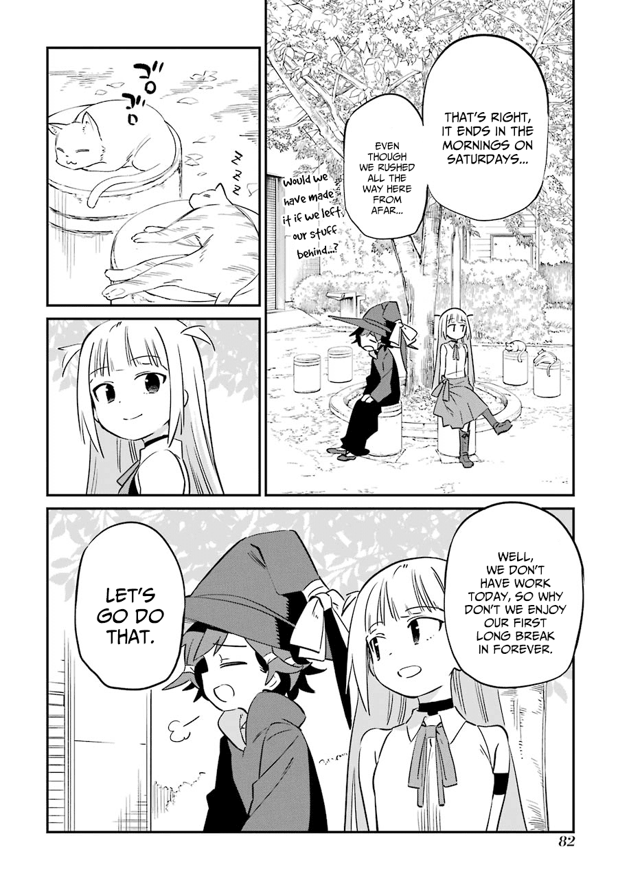A Witch's Life in a Six-Tatami Room Chapter 6 page 4 - Chapter 6: Just for today...