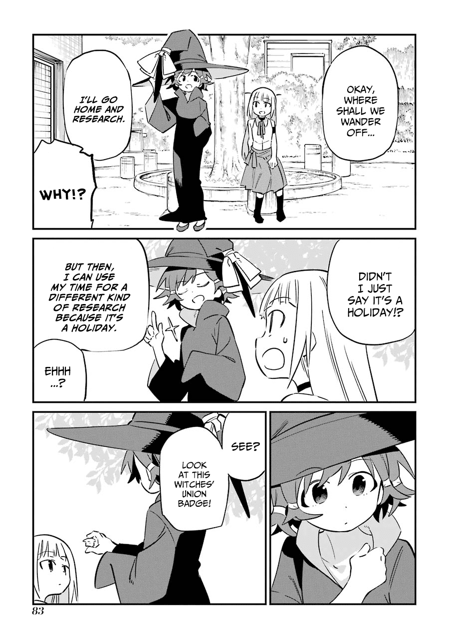 A Witch's Life in a Six-Tatami Room Chapter 6 page 5 - Chapter 6: Just for today...