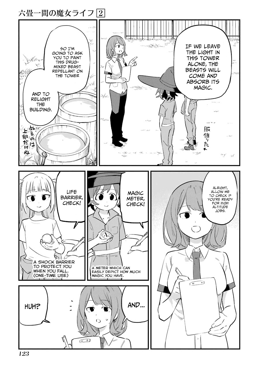 A Witch's Life in a Six-Tatami Room Chapter 7 page 13 - Chapter 7: It's going to be utter pain.