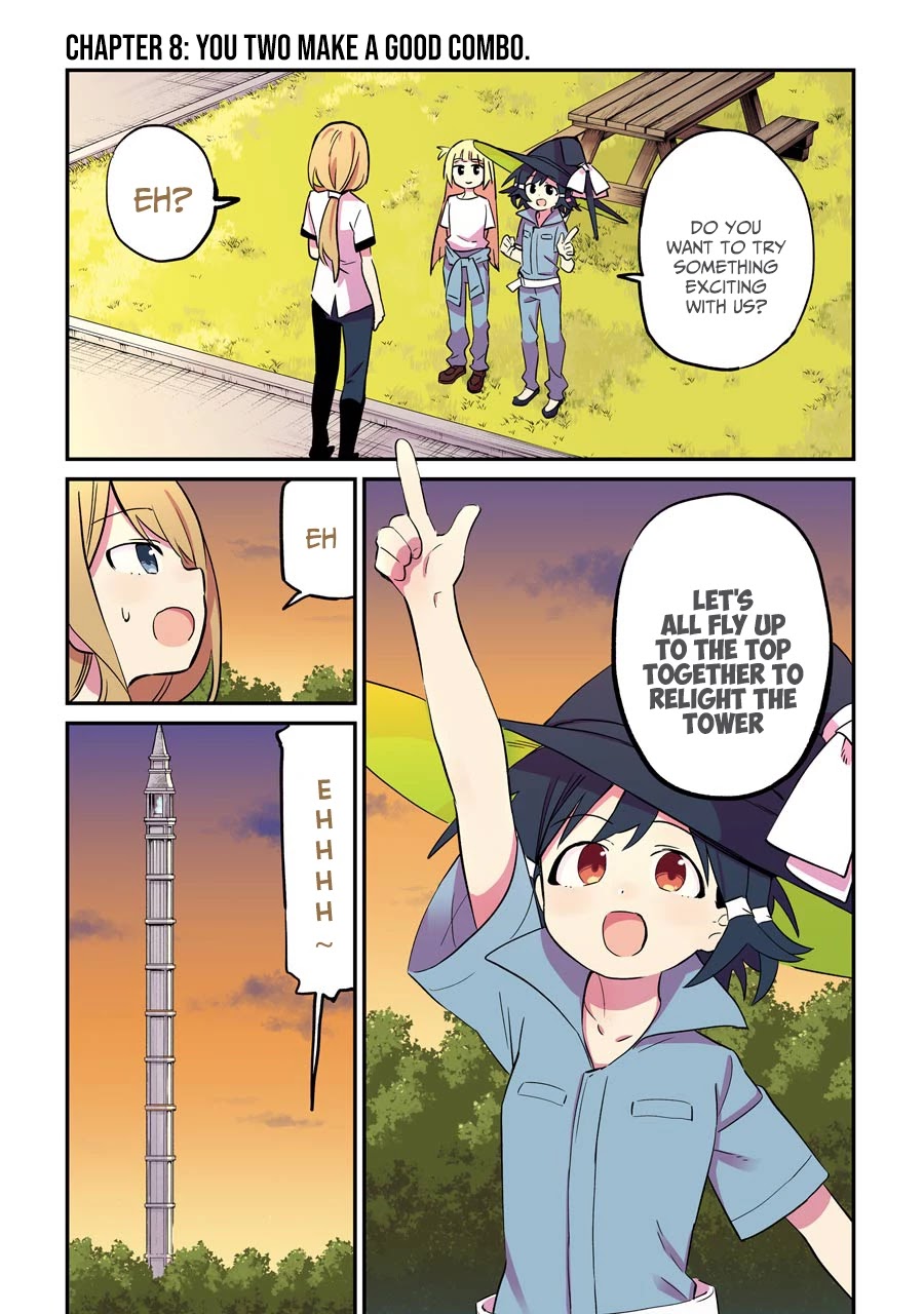 A Witch's Life in a Six-Tatami Room Chapter 8 page 1 - Chapter 8: You two make a good combo.