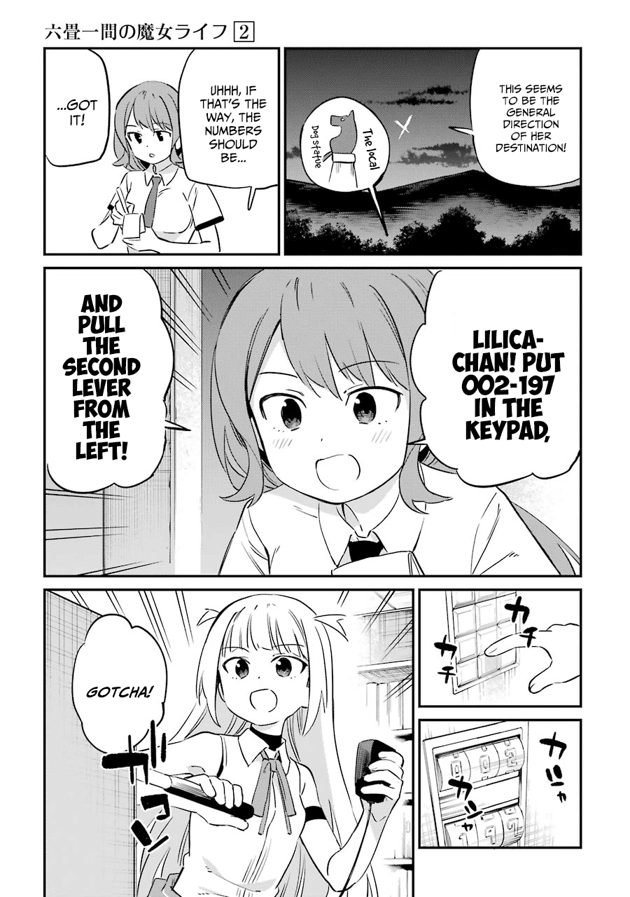 A Witch's Life in a Six-Tatami Room Chapter 8 page 16 - Chapter 8: You two make a good combo.
