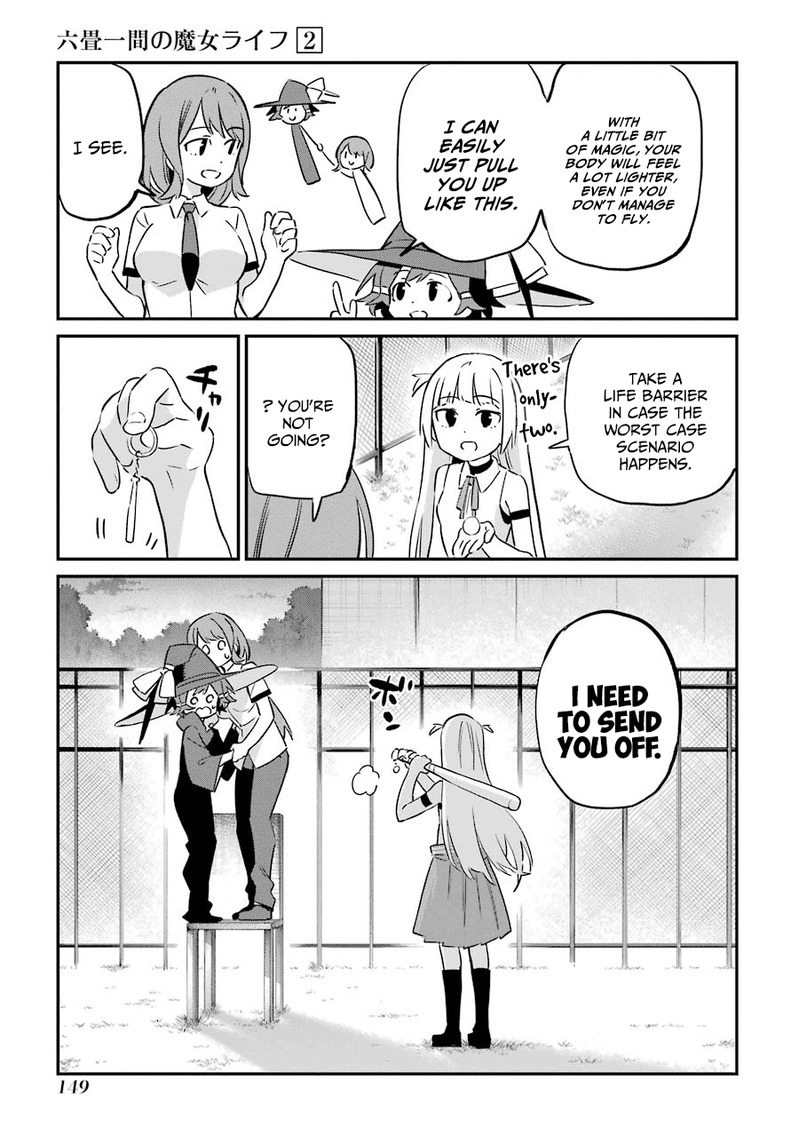 A Witch's Life in a Six-Tatami Room Chapter 8 page 6 - Chapter 8: You two make a good combo.