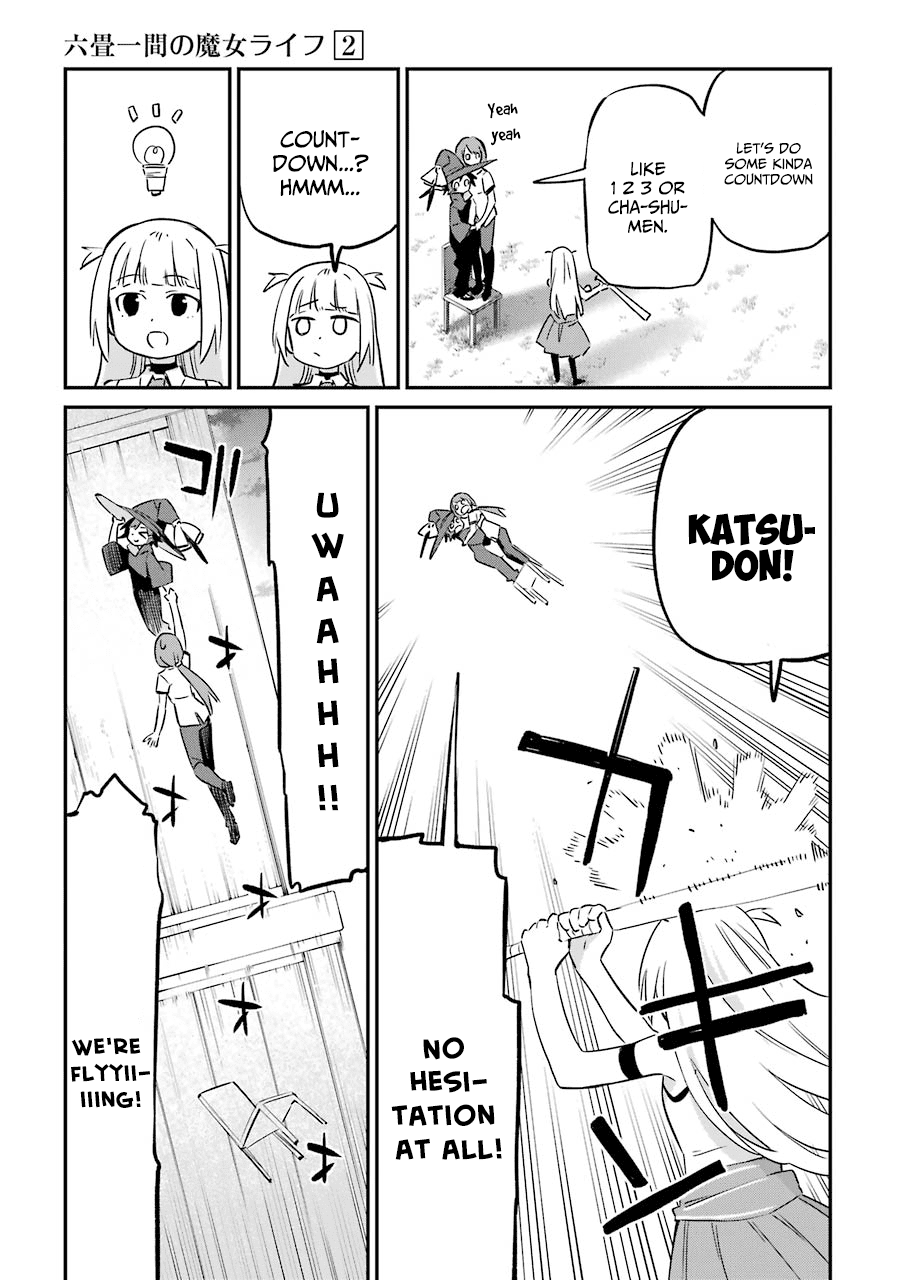 A Witch's Life in a Six-Tatami Room Chapter 8 page 8 - Chapter 8: You two make a good combo.