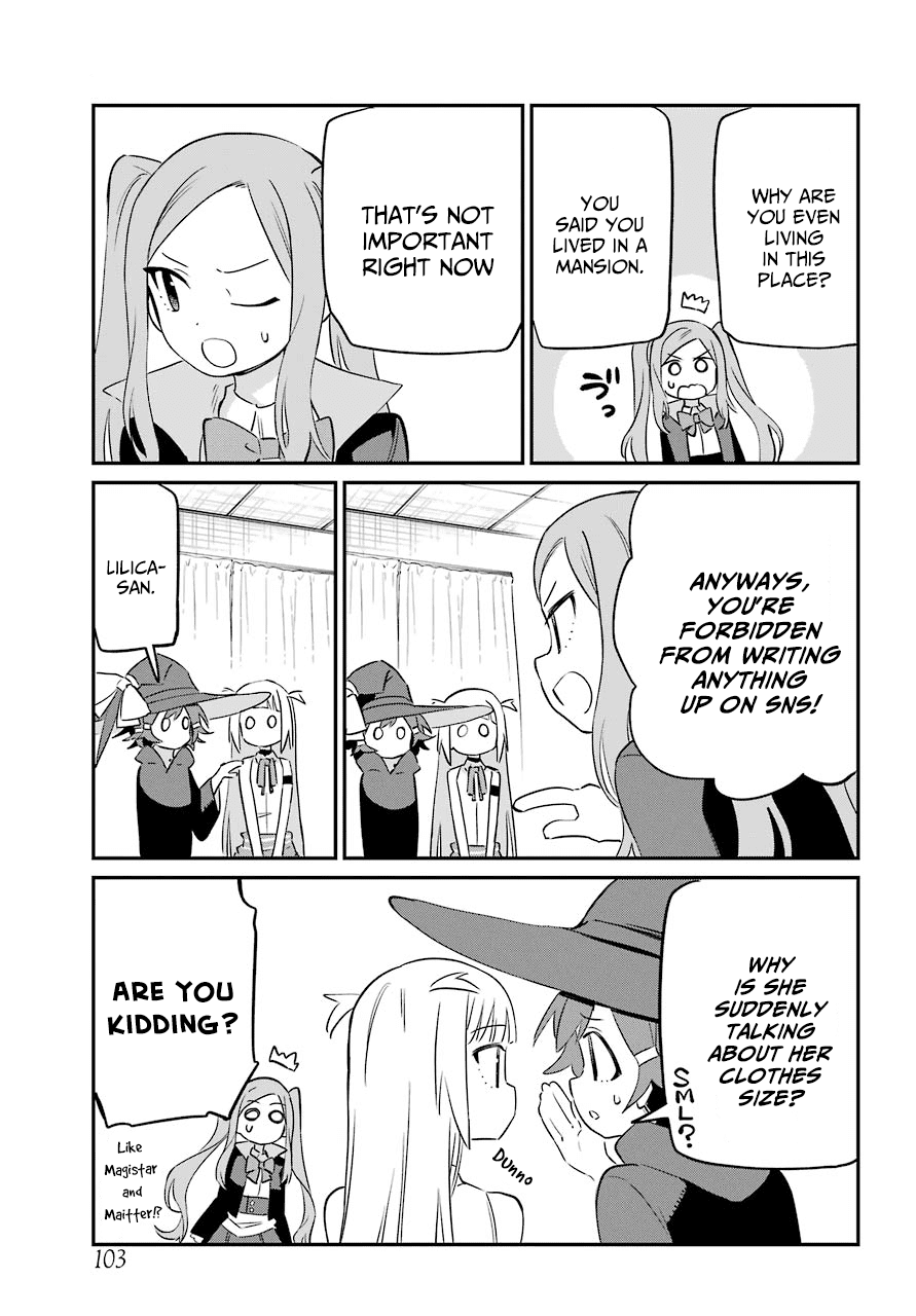 A Witch's Life in a Six-Tatami Room Chapter 9 page 8 - Chapter 9: I don't want it to go away just like that.