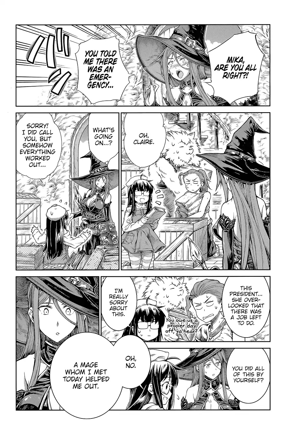 A Witch's Printing Office Chapter 11 page 21 - Chapter 11
