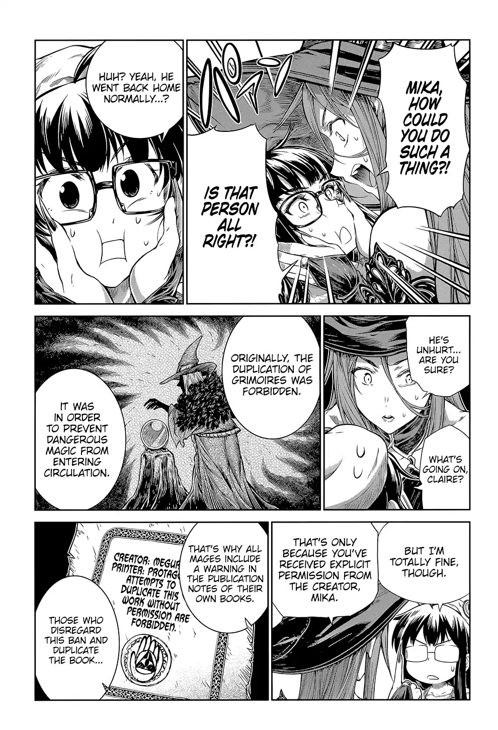A Witch's Printing Office Chapter 11 page 22 - Chapter 11