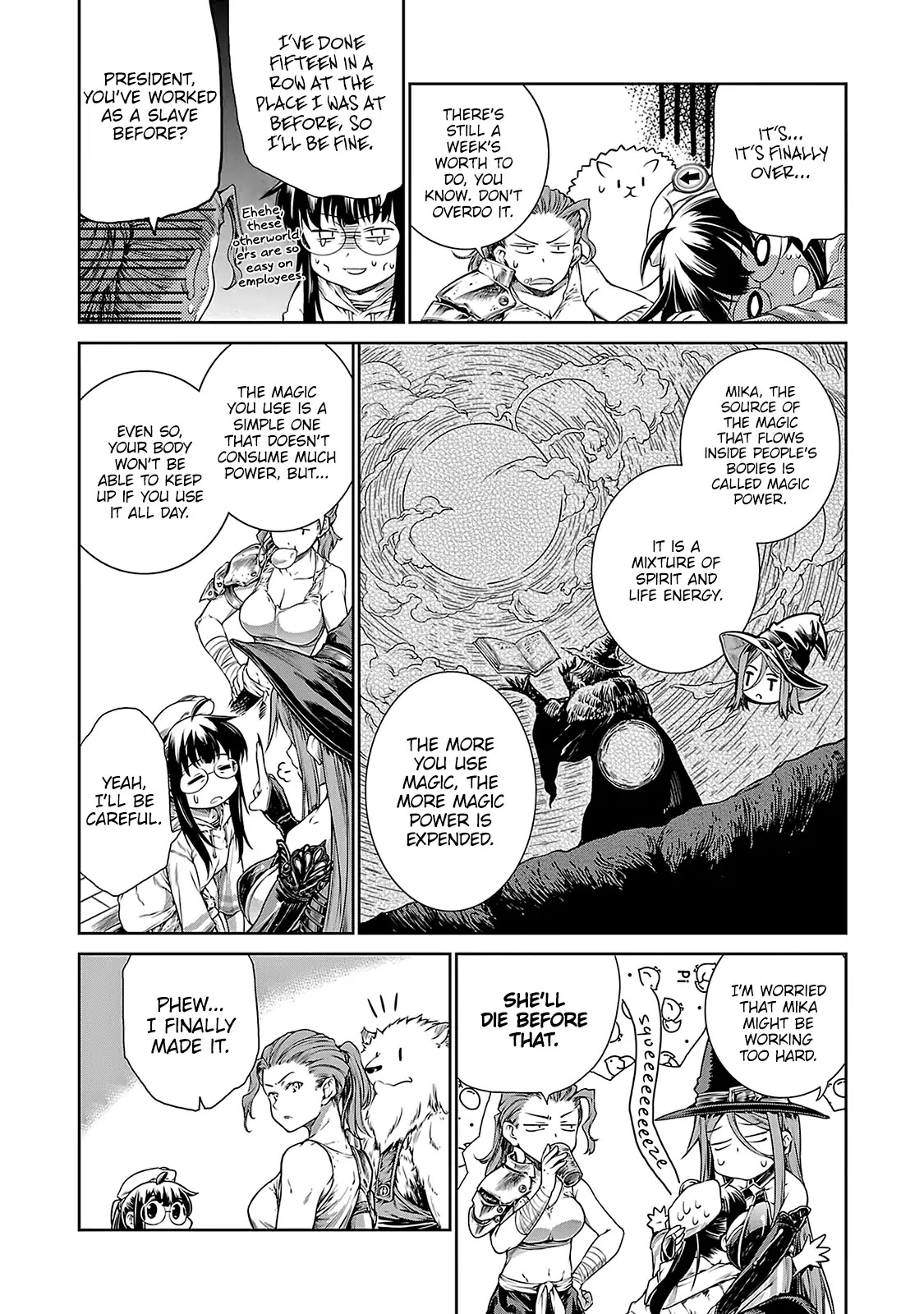 A Witch's Printing Office Chapter 3 page 8 - Chapter 3
