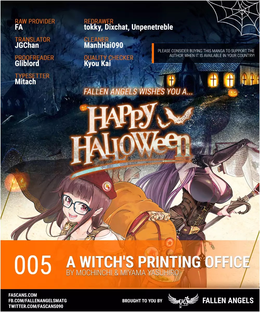 A Witch's Printing Office Chapter 5 page 1 - Chapter 5