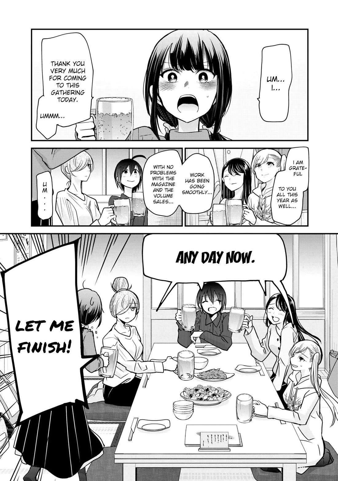 A Workplace Where You Can't Help But Smile Chapter 11 page 2 - Chapter 11: I'm Happy, Too.