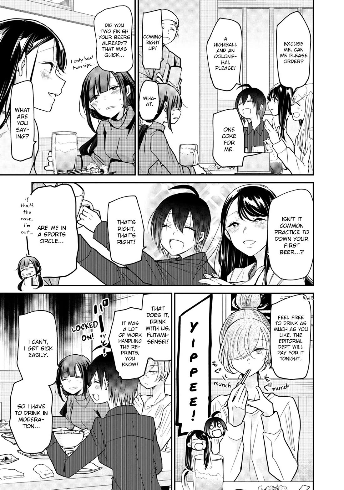 A Workplace Where You Can't Help But Smile Chapter 11 page 4 - Chapter 11: I'm Happy, Too.