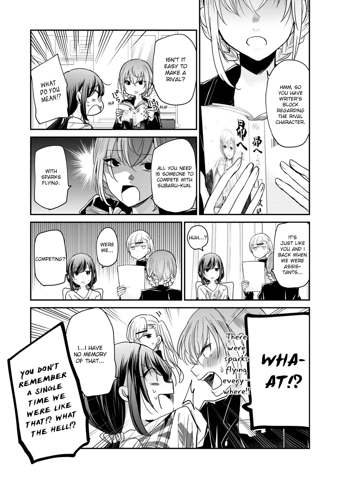 A Workplace Where You Can't Help But Smile Chapter 14 page 4 - Chapter 14: At Least Make a Story Out of It.