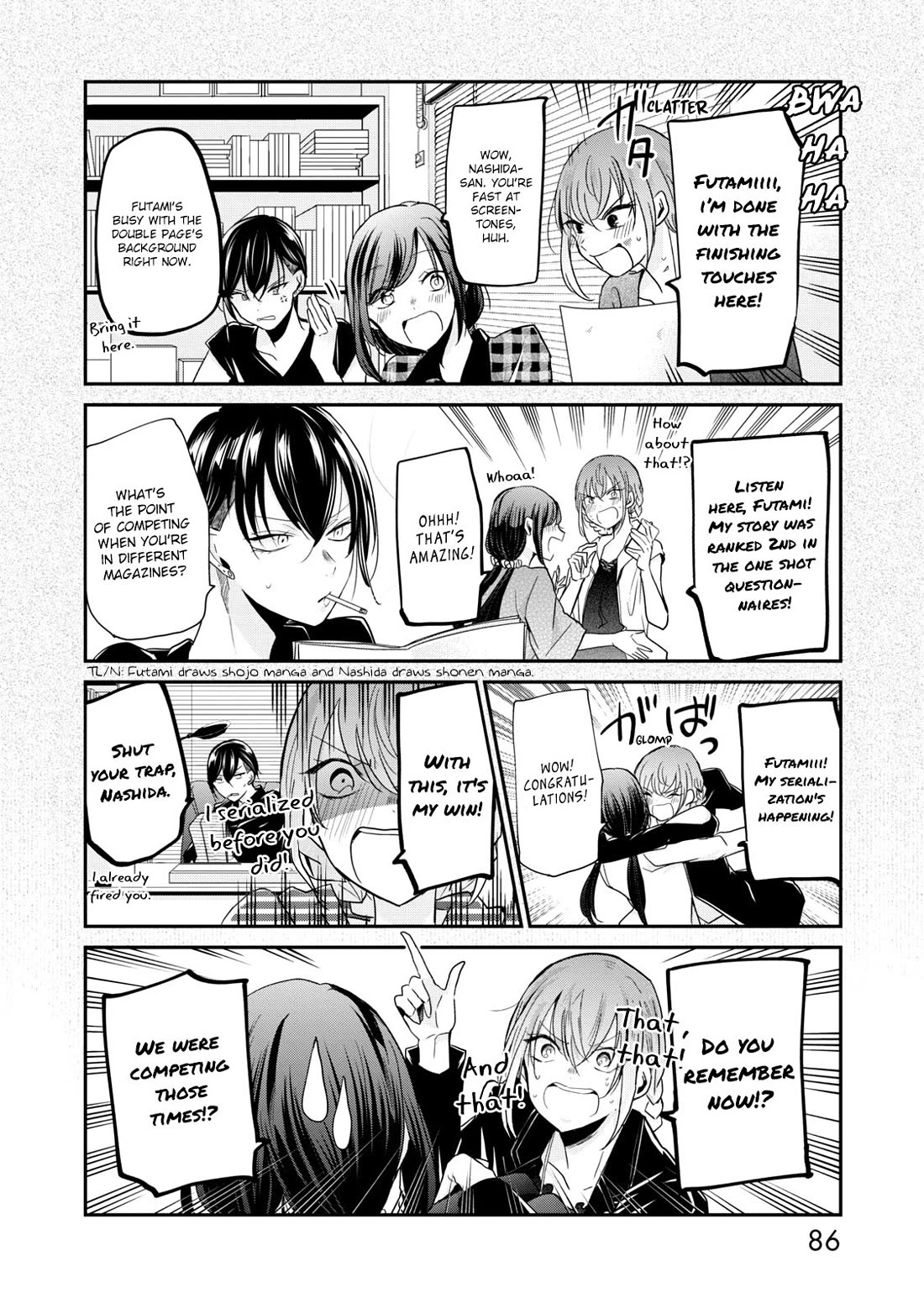 A Workplace Where You Can't Help But Smile Chapter 14 page 5 - Chapter 14: At Least Make a Story Out of It.
