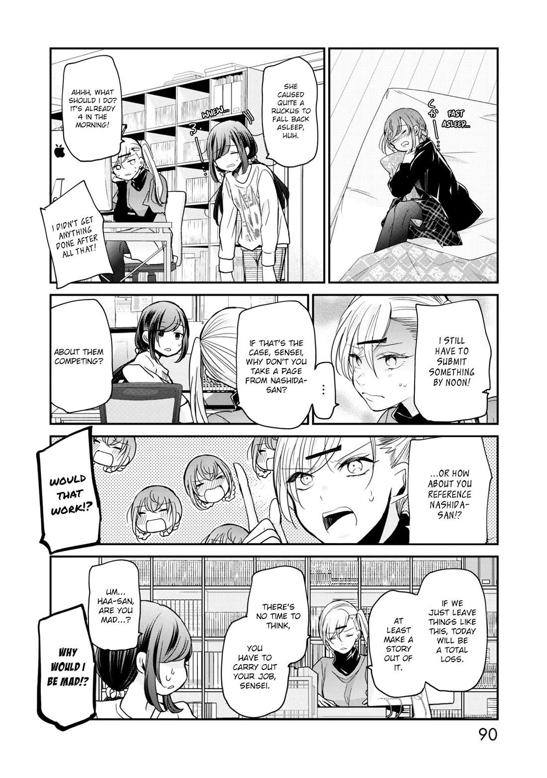 A Workplace Where You Can't Help But Smile Chapter 14 page 9 - Chapter 14: At Least Make a Story Out of It.