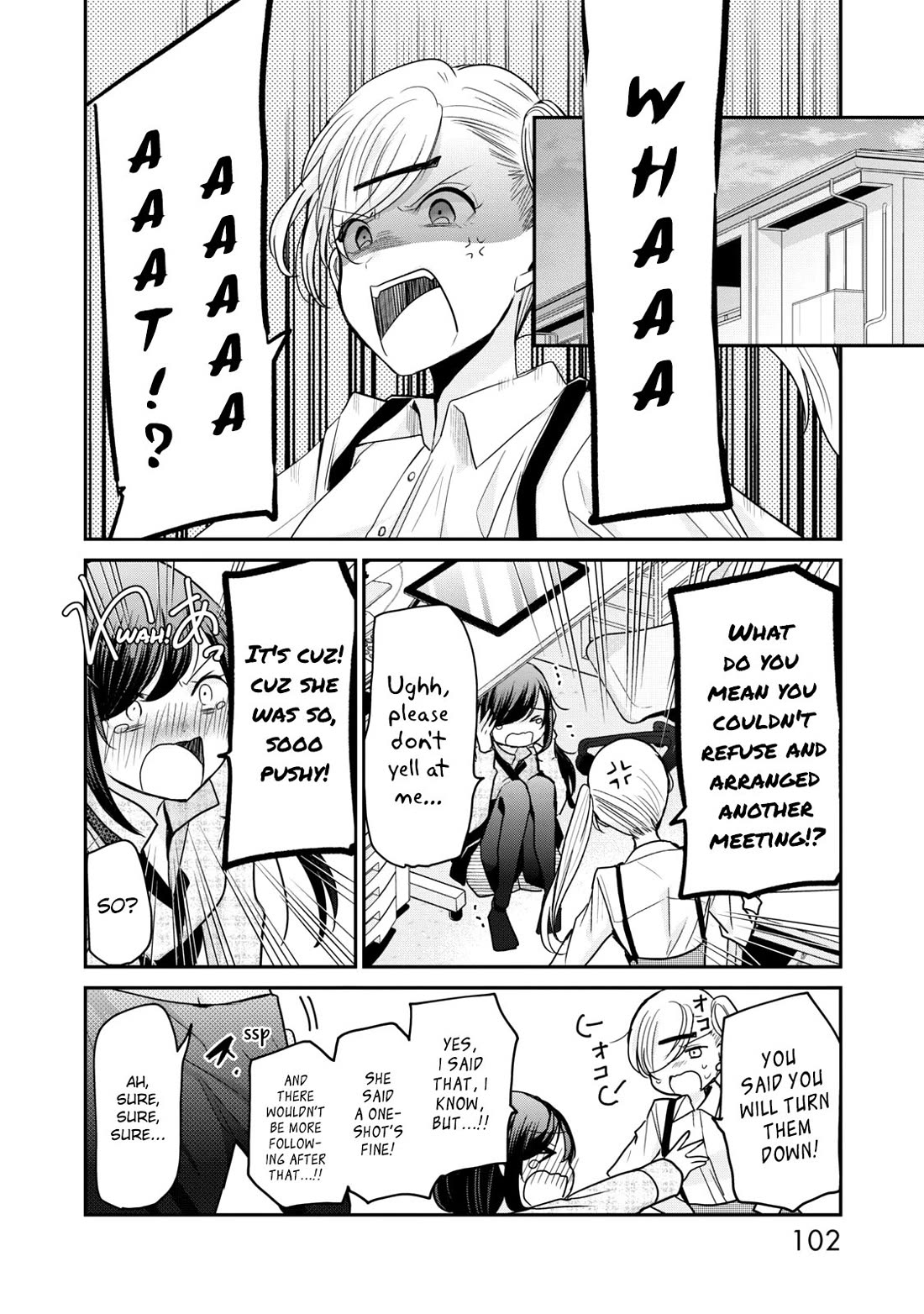A Workplace Where You Can't Help But Smile Chapter 15 page 8 - Chapter 15: Why can't anything go well!?