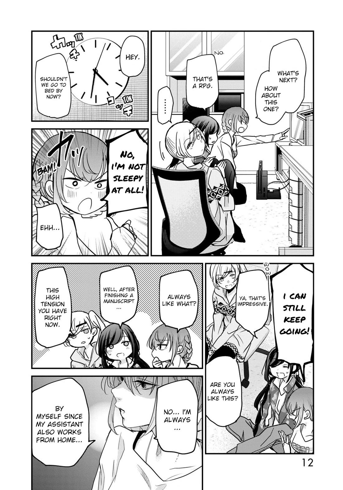 A Workplace Where You Can't Help But Smile Chapter 17 page 14 - Chapter 17: Not Sleepy At All