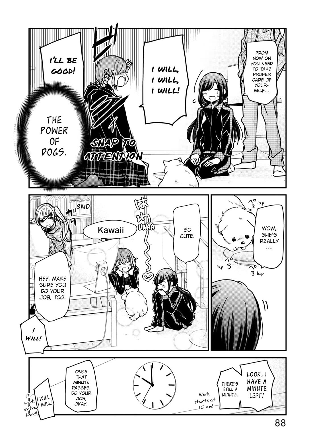 A Workplace Where You Can't Help But Smile Chapter 21 page 14 - Chapter 21: It's Time for a Walk.
