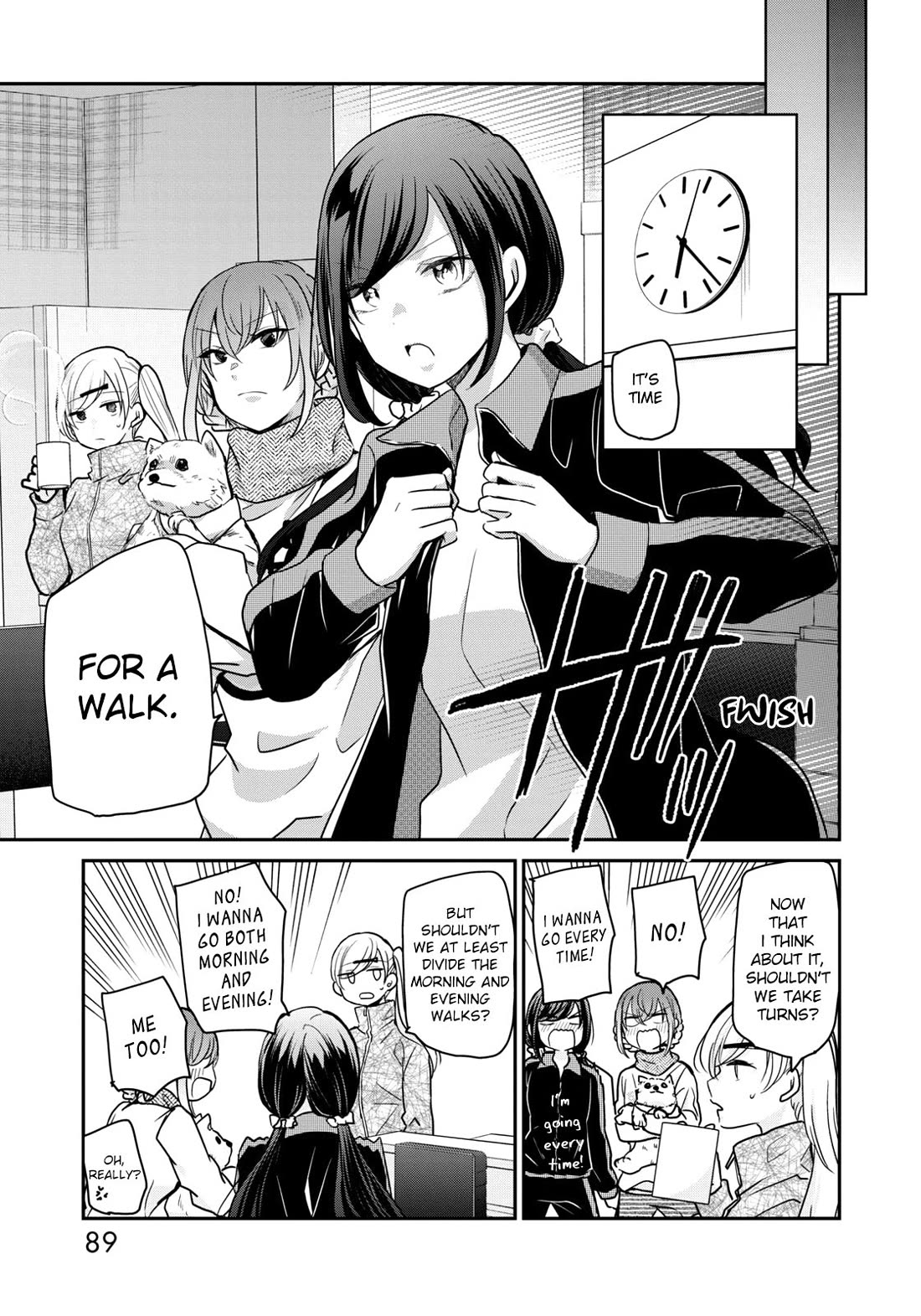 A Workplace Where You Can't Help But Smile Chapter 21 page 15 - Chapter 21: It's Time for a Walk.
