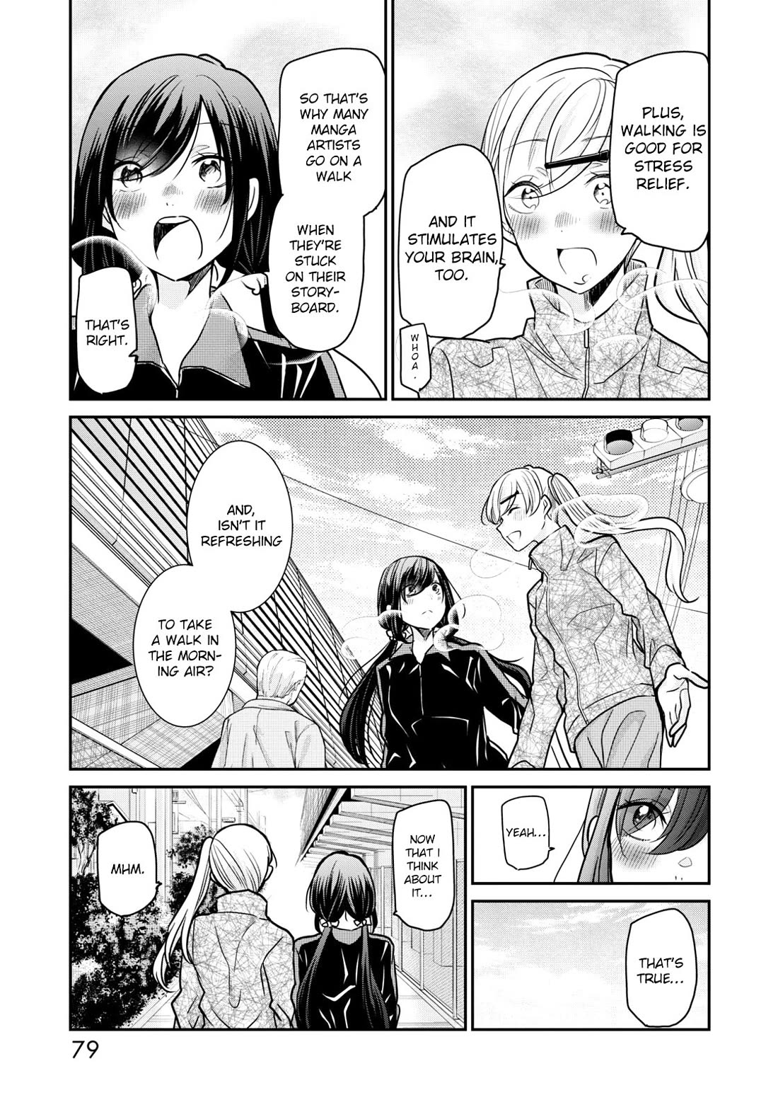 A Workplace Where You Can't Help But Smile Chapter 21 page 5 - Chapter 21: It's Time for a Walk.