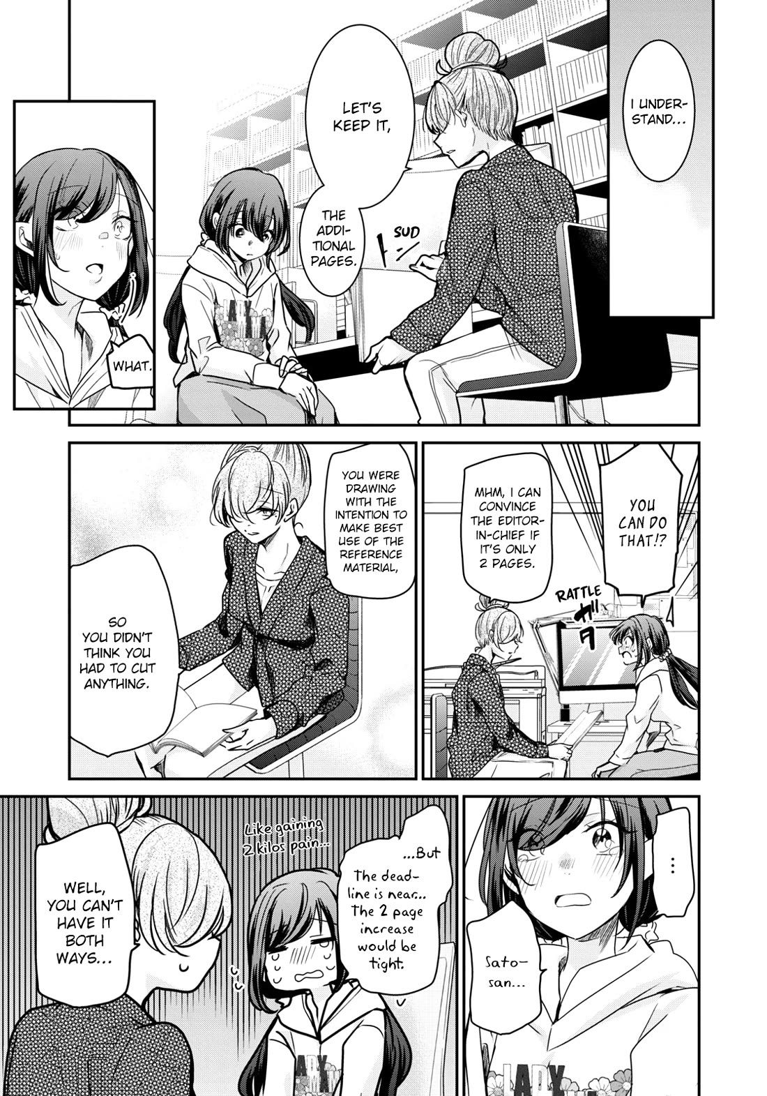 A Workplace Where You Can't Help But Smile Chapter 22 page 14 - Chapter 22: I Just Do It Because I Love It.
