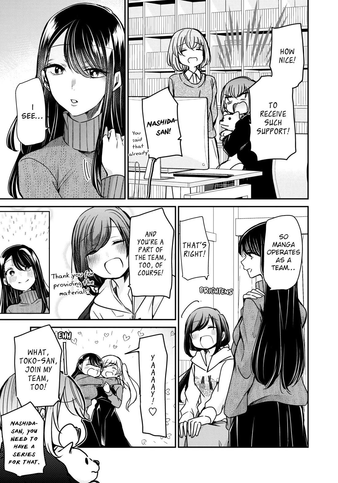 A Workplace Where You Can't Help But Smile Chapter 22 page 16 - Chapter 22: I Just Do It Because I Love It.