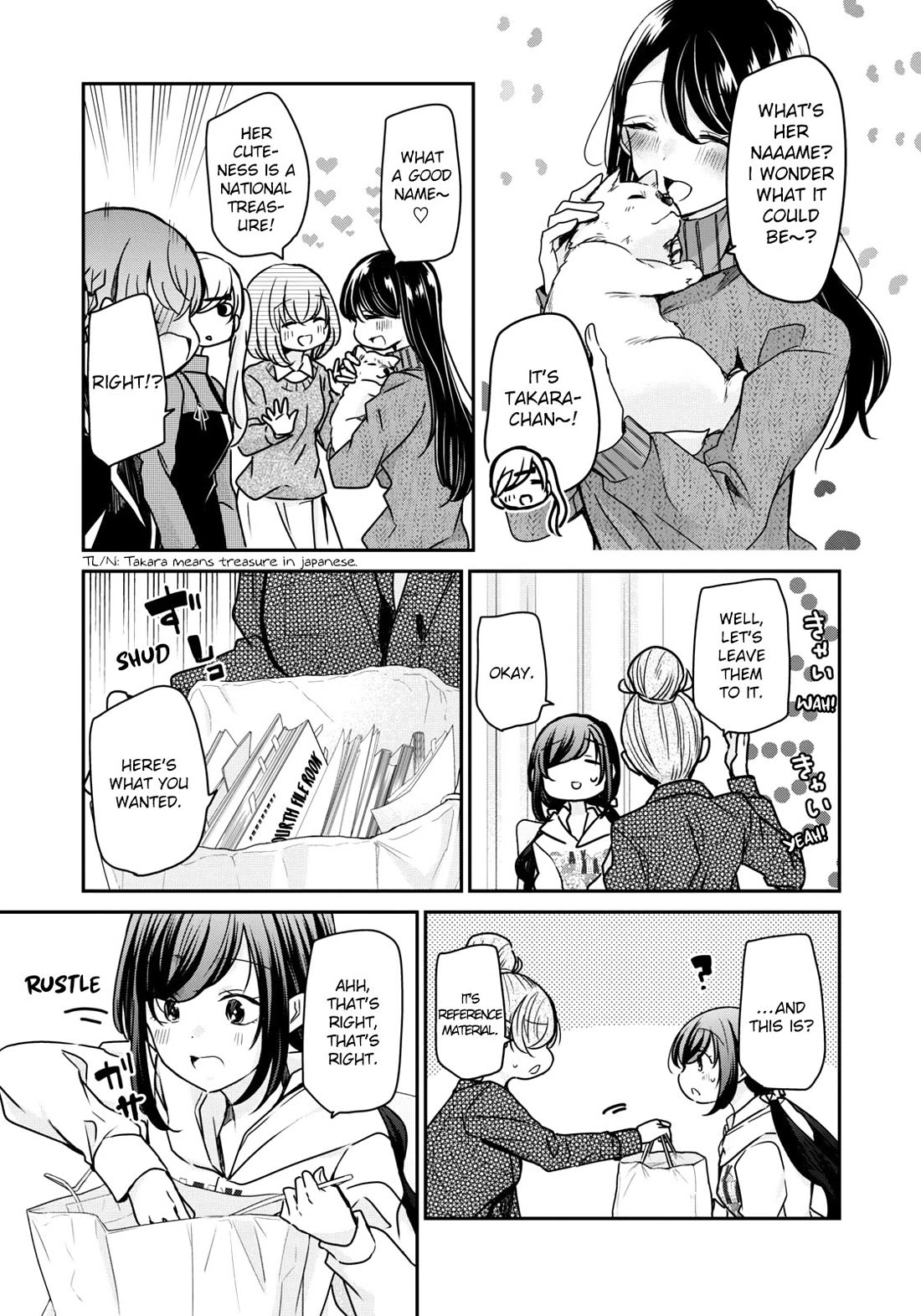 A Workplace Where You Can't Help But Smile Chapter 22 page 4 - Chapter 22: I Just Do It Because I Love It.