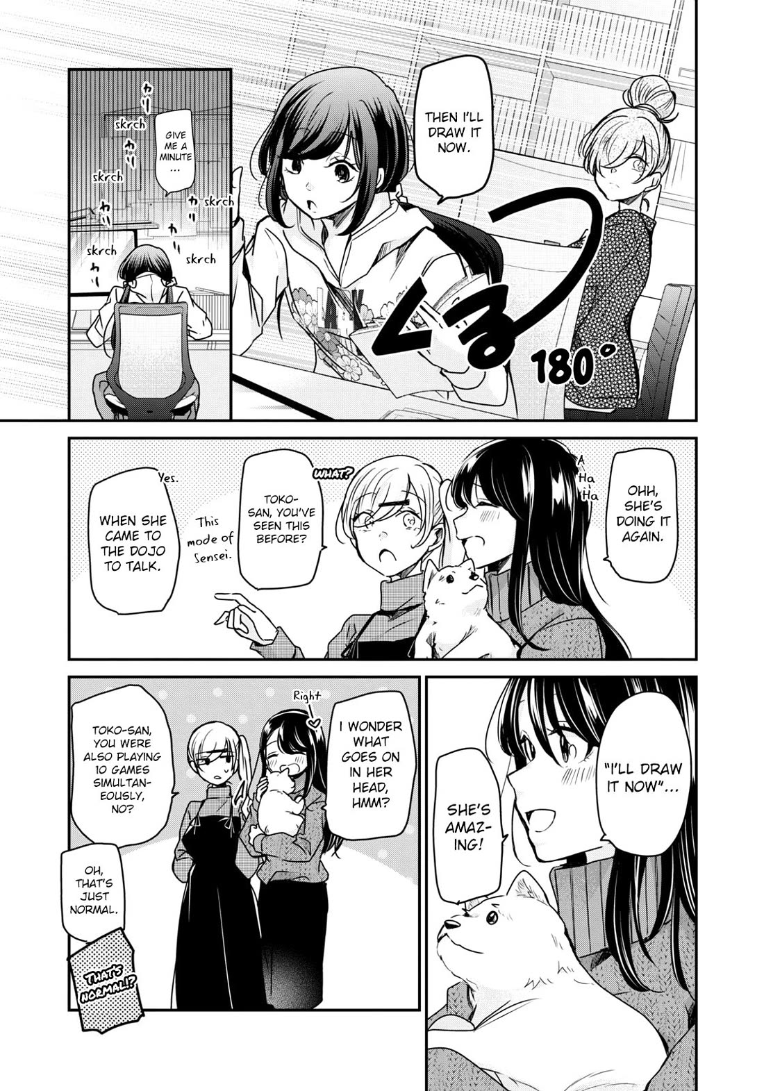 A Workplace Where You Can't Help But Smile Chapter 22 page 8 - Chapter 22: I Just Do It Because I Love It.