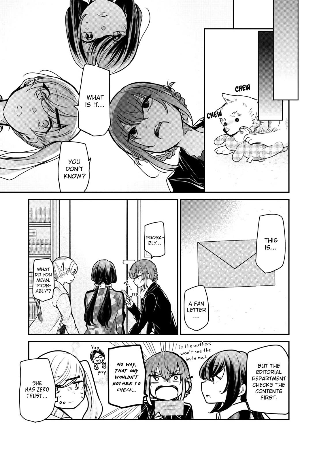A Workplace Where You Can't Help But Smile Chapter 23 page 4 - Chapter 23: May Good Things Happen to You.
