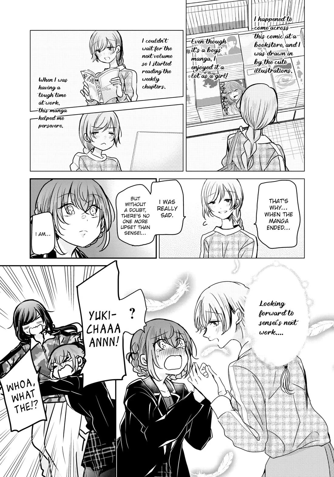 A Workplace Where You Can't Help But Smile Chapter 23 page 8 - Chapter 23: May Good Things Happen to You.