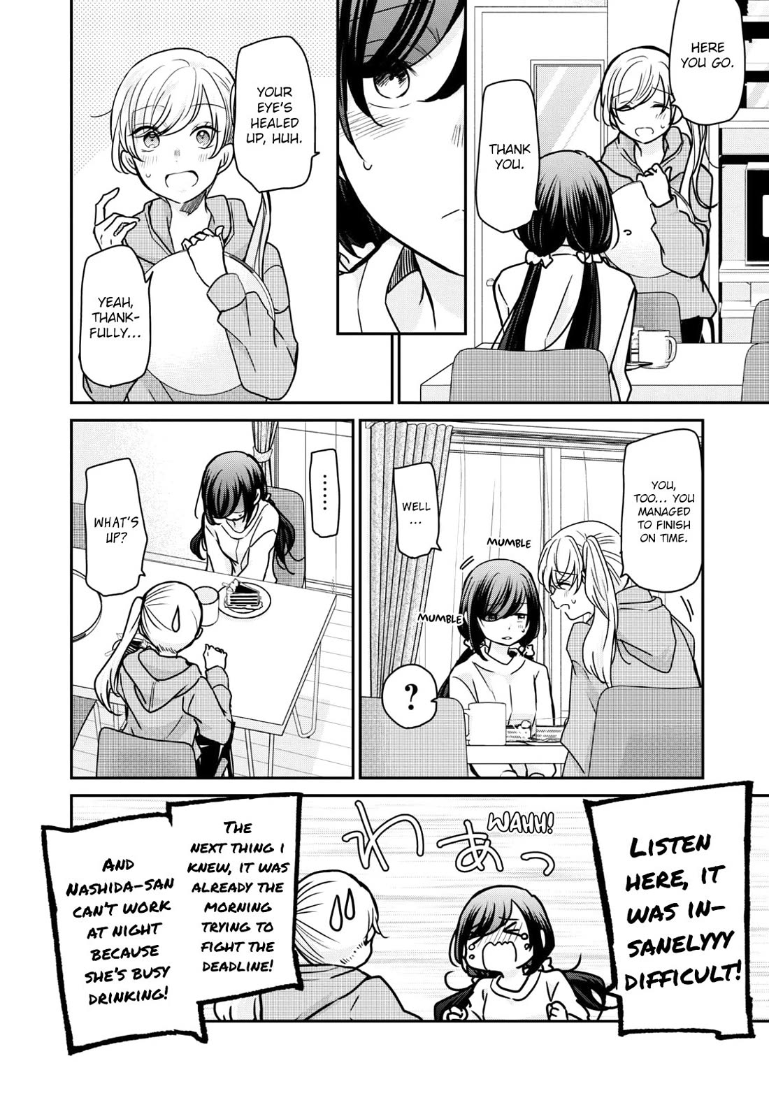A Workplace Where You Can't Help But Smile Chapter 24 page 14 - Chapter 24: Even if I'm Not There.