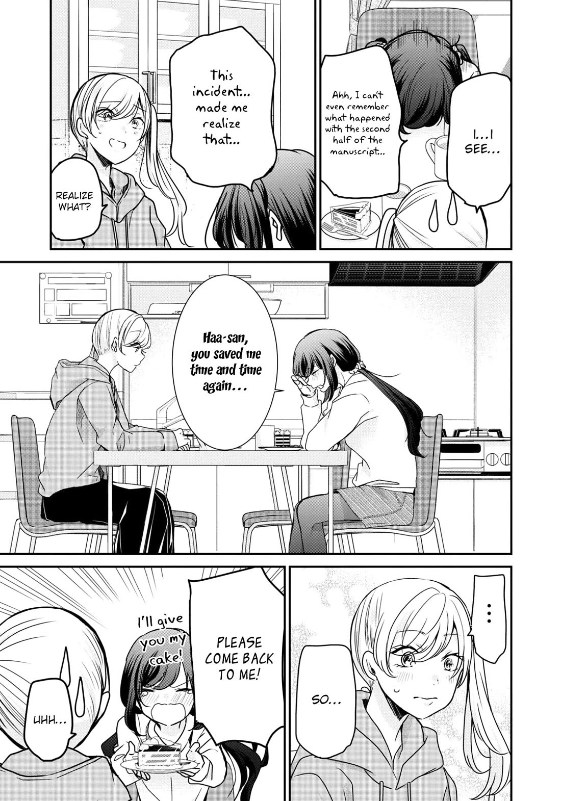 A Workplace Where You Can't Help But Smile Chapter 24 page 15 - Chapter 24: Even if I'm Not There.